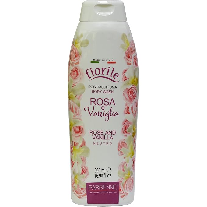 Parisienne Fiorile Rose & Vanila Body Wash 500 ml